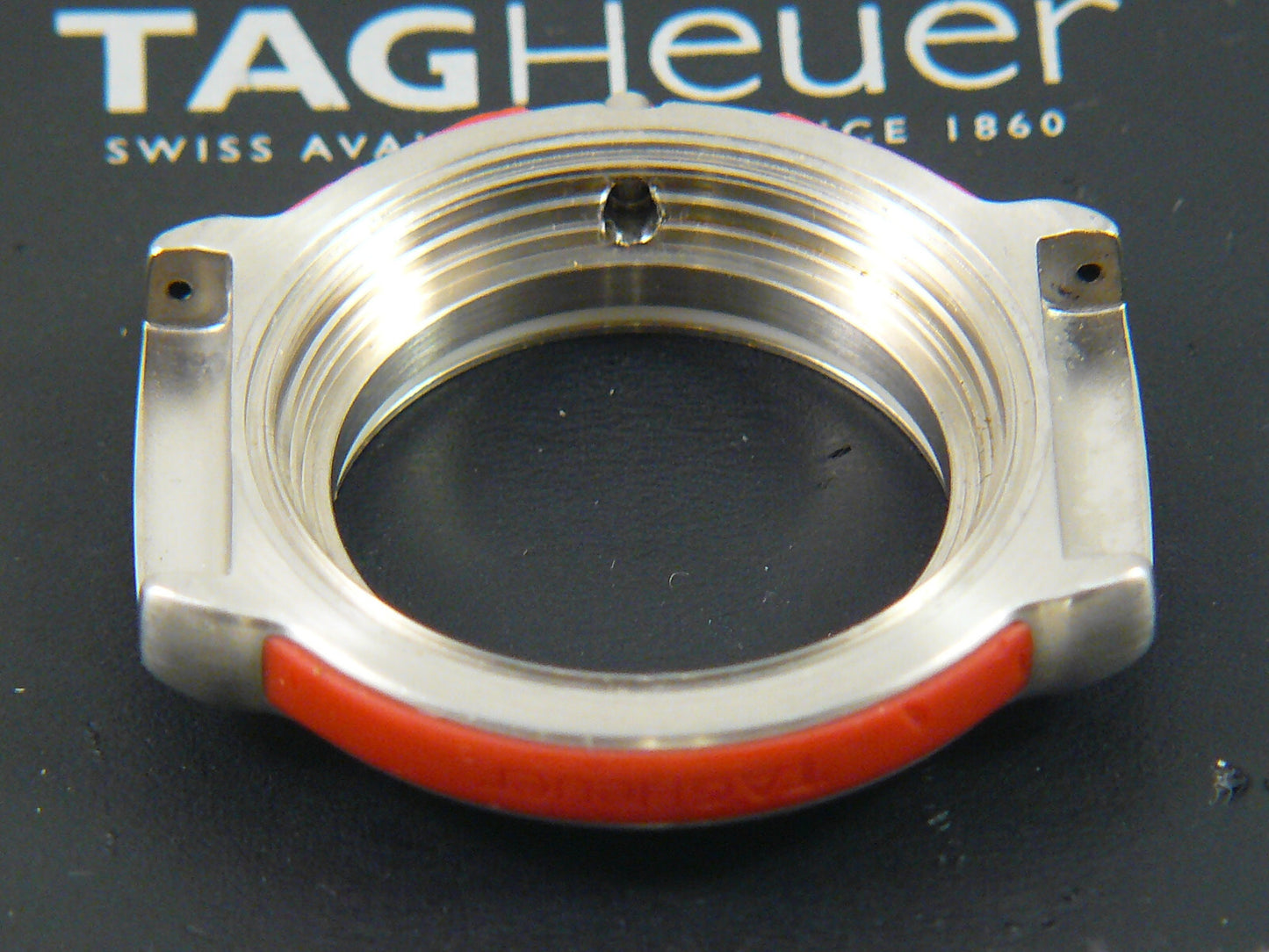 Used TAG Heuer Project watch WAC1113 F1 casehead with red bumpers from EU