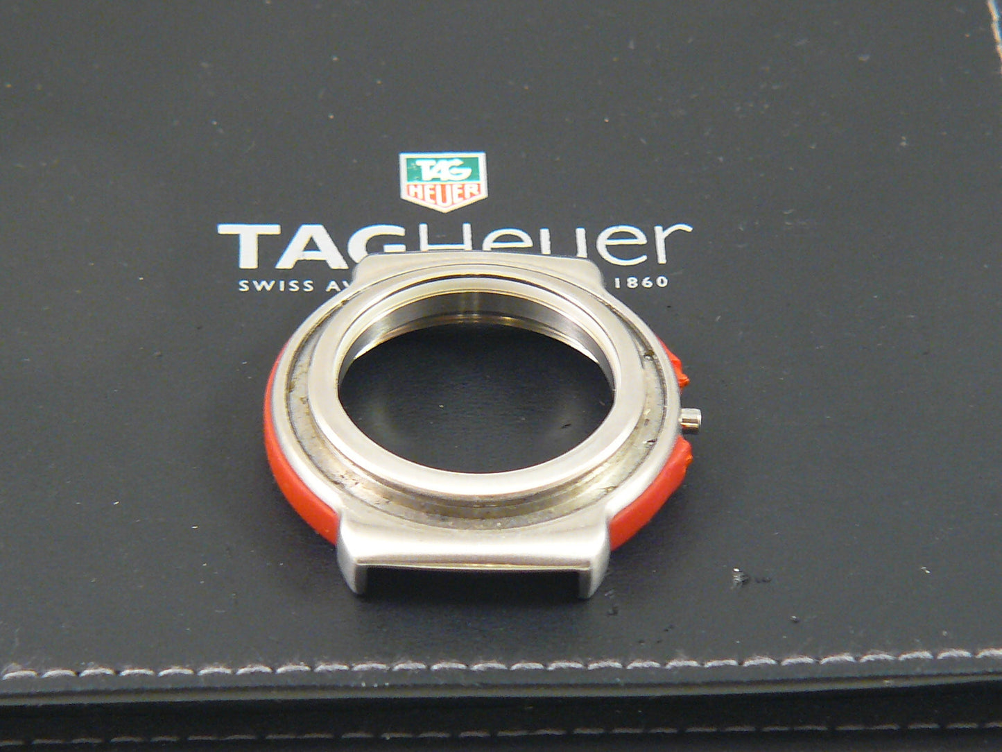 Used TAG Heuer Project watch WAC1113 F1 casehead with red bumpers from EU