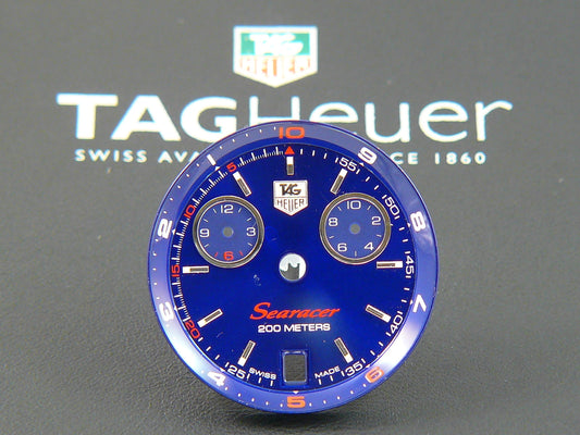 TAG Heuer Searacer Regatta Link Man 29.8 mm dial Blue + dial ring CT1115 parts