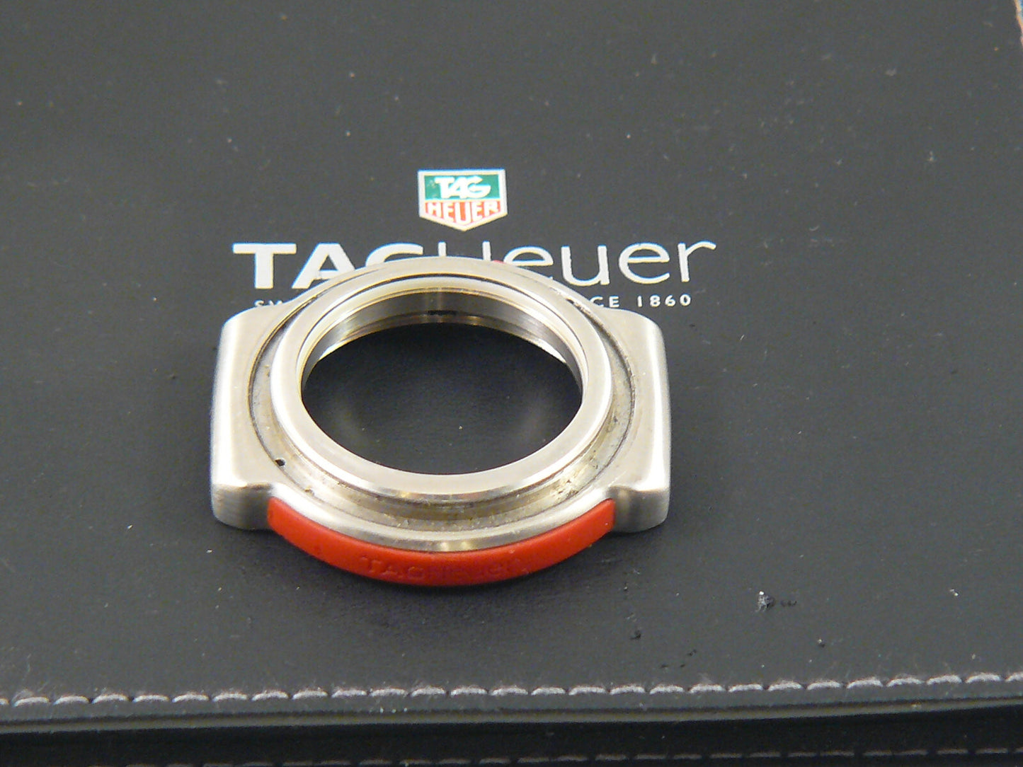 Used TAG Heuer Project watch WAC1113 F1 casehead with red bumpers from EU