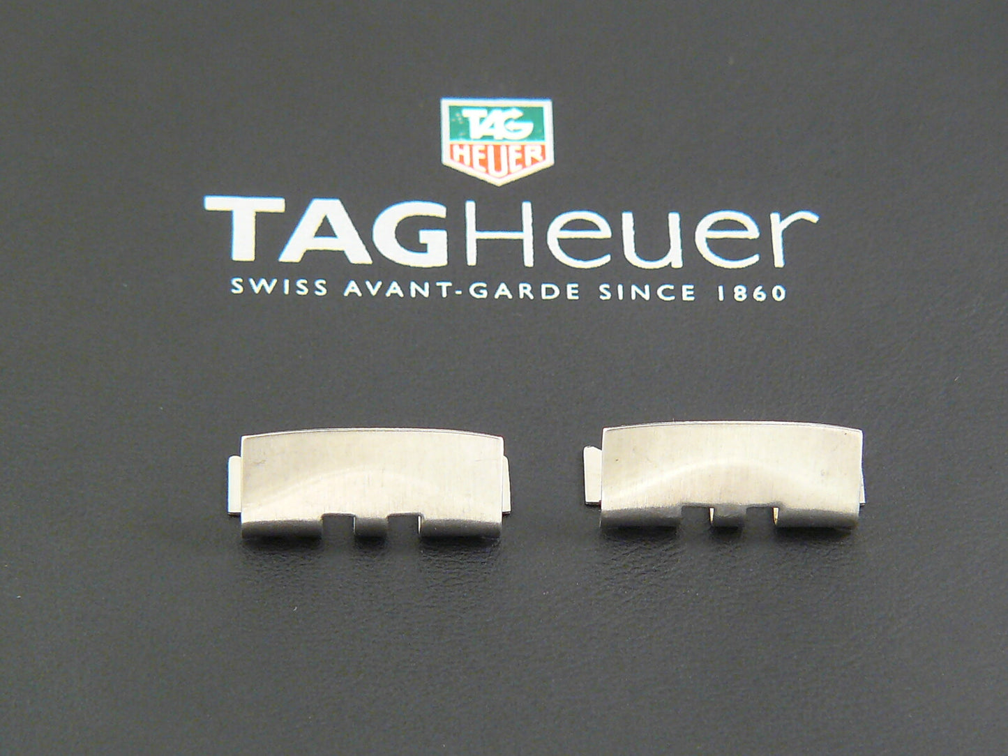 2 Endlinks jubilee bracelet Heuer 980.023L Auricoste Spirotechnique Zodiac 20mm