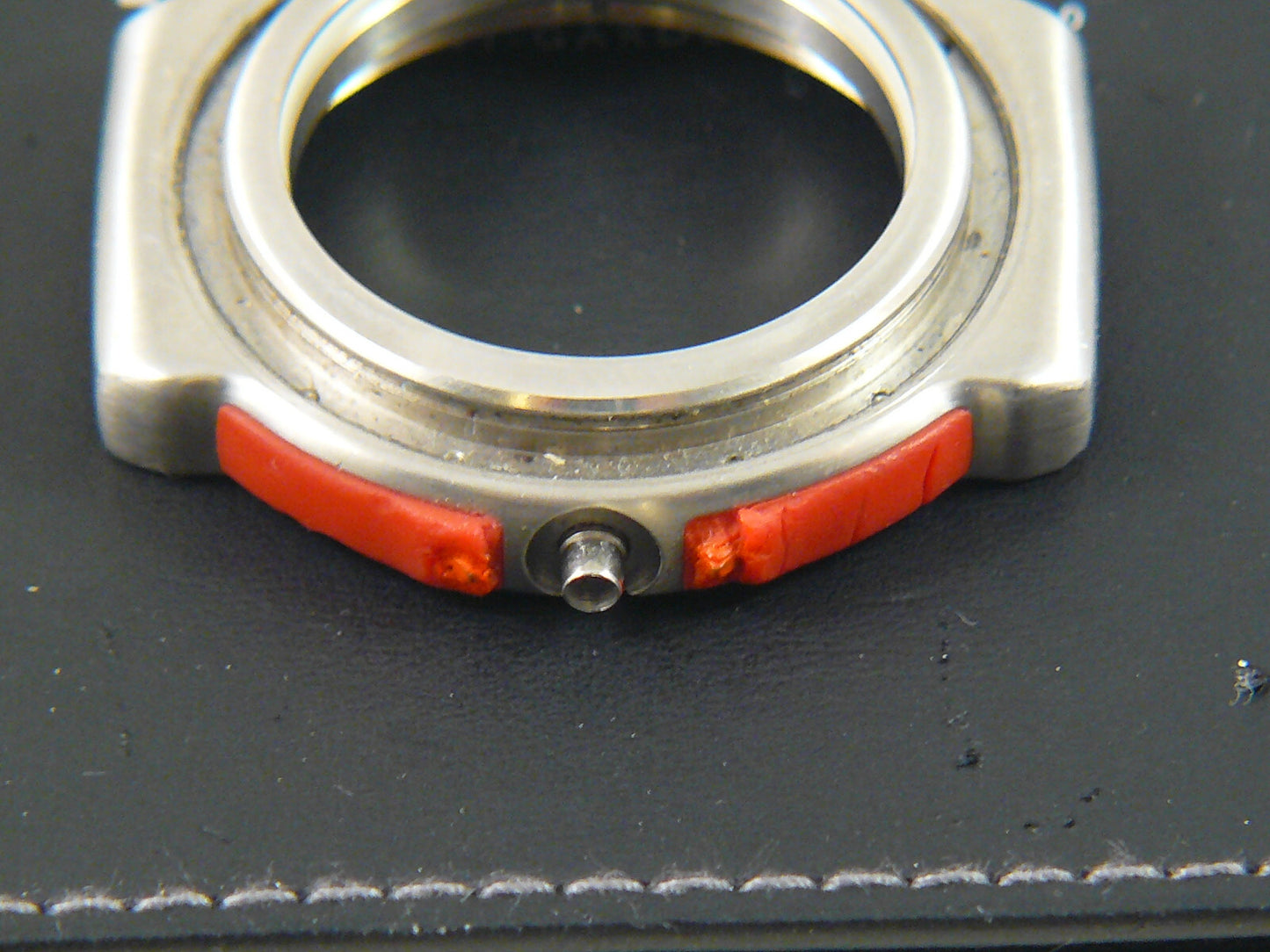 Used TAG Heuer Project watch WAC1113 F1 casehead with red bumpers from EU