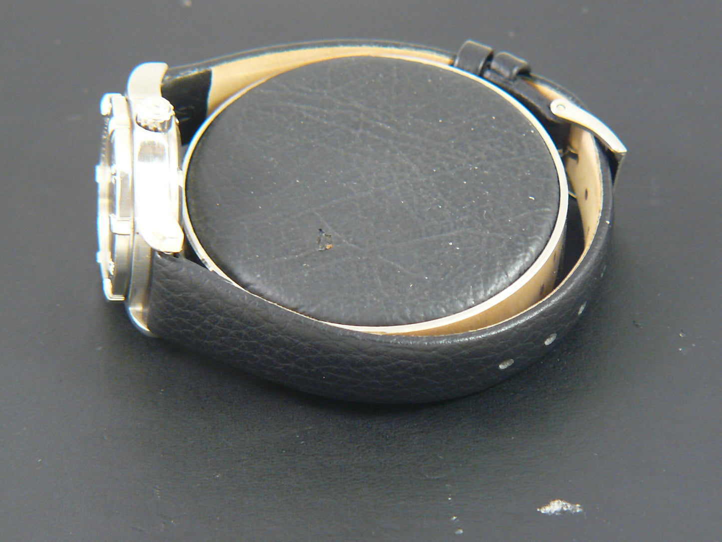 TAG Heuer 2000 Professional Ladies WK1312 black dial on a black Speidel band EU