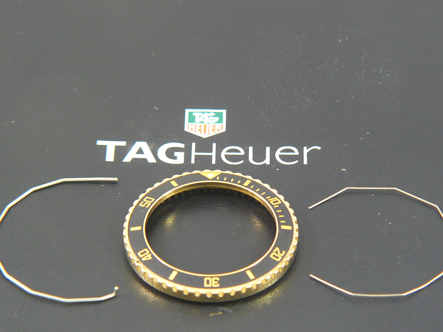 NOS Gold pl. Bezel Heuer 984.013 “Wolf of Wall Street”, 980.020, 980.029 from EU