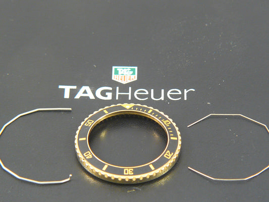 NOS Gold pl. Bezel Heuer 984.013 “Wolf of Wall Street”, 980.020, 980.029 from EU