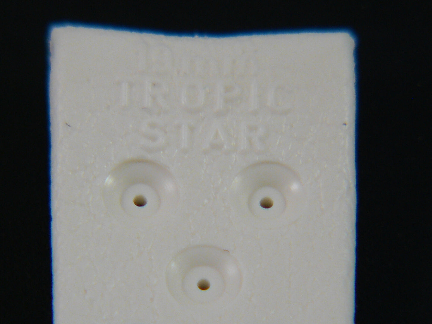 Original NOS 1960-1970 vintage Long Tropic Star Swiss 19mm curved end watch band