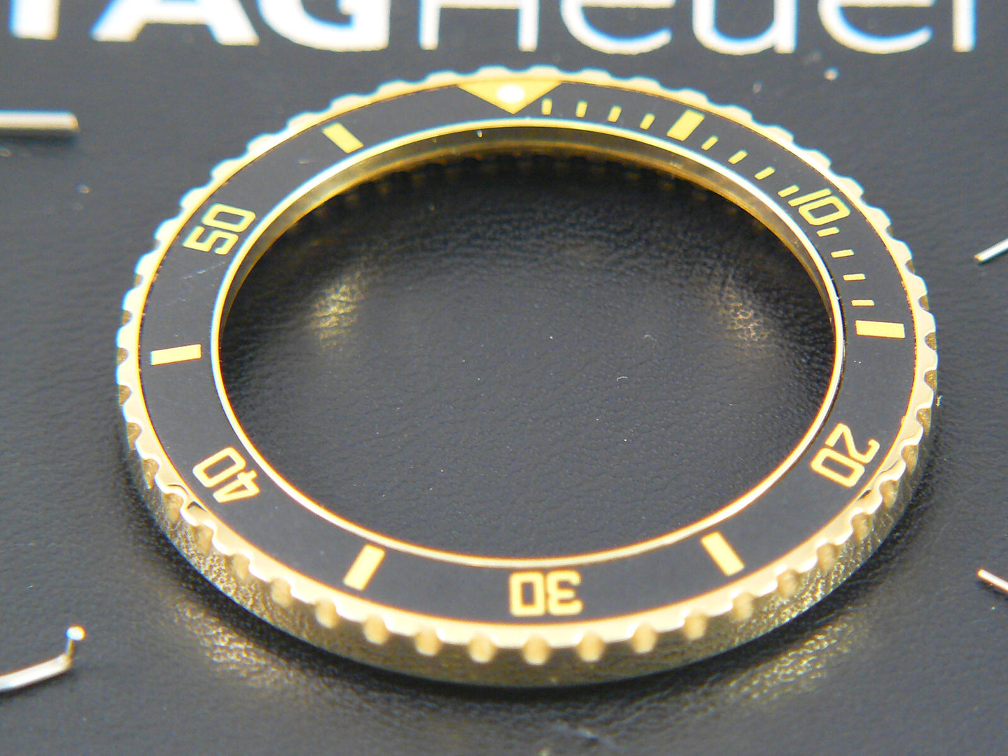 NOS Gold pl. Bezel Heuer 984.013 “Wolf of Wall Street”, 980.020, 980.029 from EU