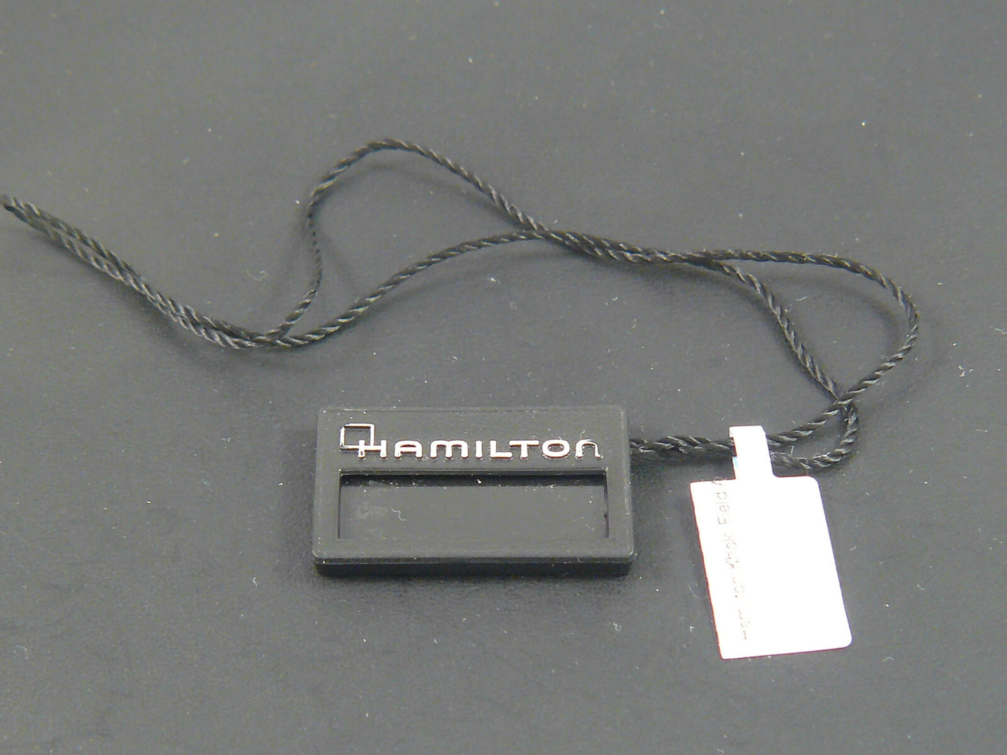 Hamilton tag label etiquette Khaki Field Automatic H70515137 collector's item