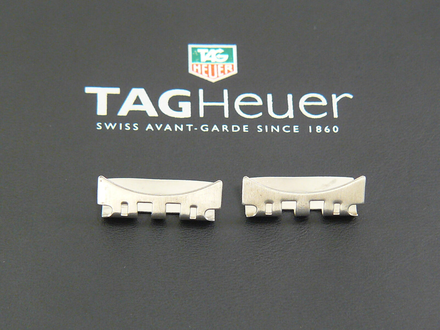 2 Endlinks jubilee bracelet Heuer 980.023L Auricoste Spirotechnique Zodiac 20mm