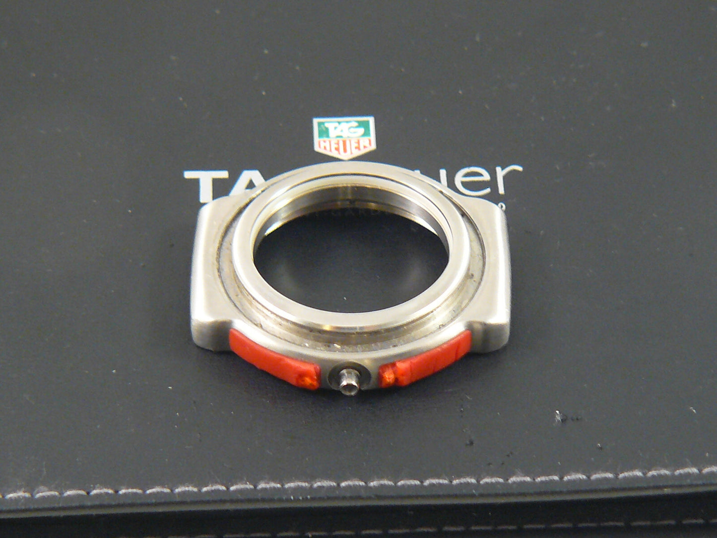 Used TAG Heuer Project watch WAC1113 F1 casehead with red bumpers from EU